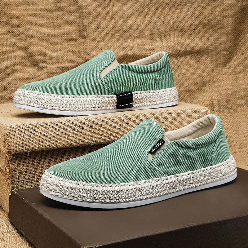 Breathable Casual Slip-on Men's Canvas Tide Shoes