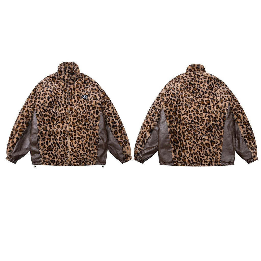 Fashion Men's And Women's Retro Cotton-padded Coat