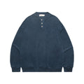 Solid Color Round Neck All-matching Couple Sweater
