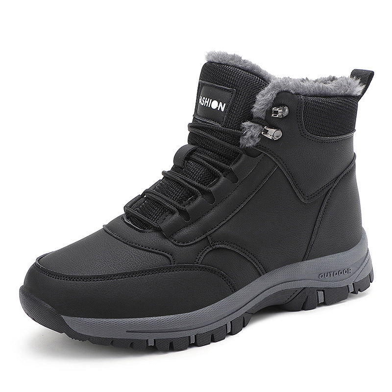 Winter New Leather Walking Shoes