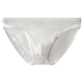 Men's Low Waist Transparent Visual Underwear