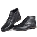 Men's Business Casual High Top British Lace-Up Martin Boots