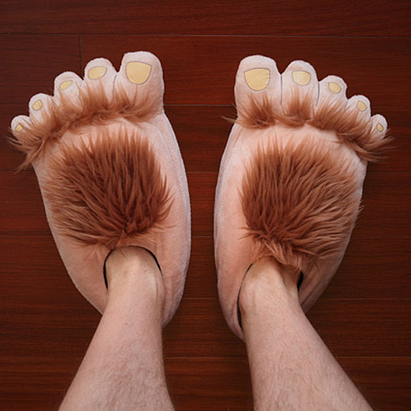 Retro Big Feet Home Plush Home Drag
