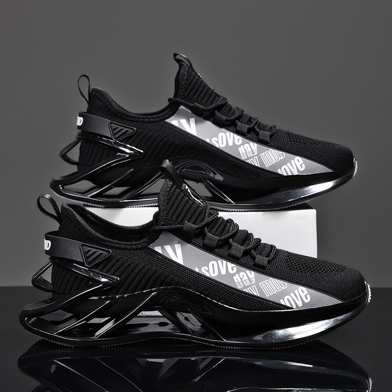 Fashion Casual Exercise Fly Woven Mesh Men's Shoes
