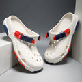 Men's Summer Wear Thick Bottom Increased Closed Toe Coros Slippers