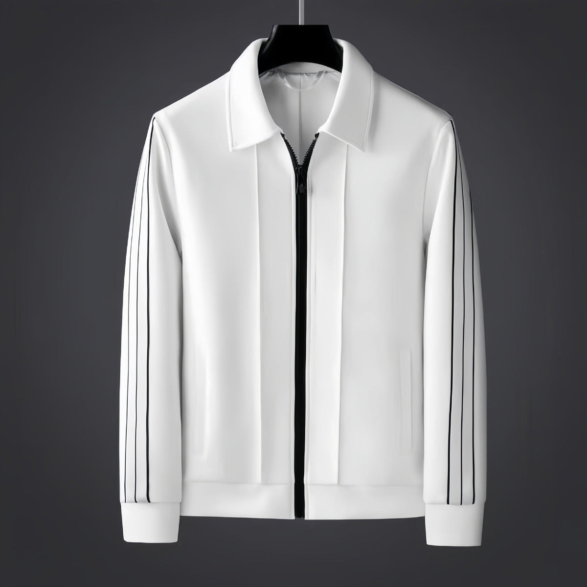 Casual Sports Men's Long-sleeved Cardigan Sweater Baggy Coat