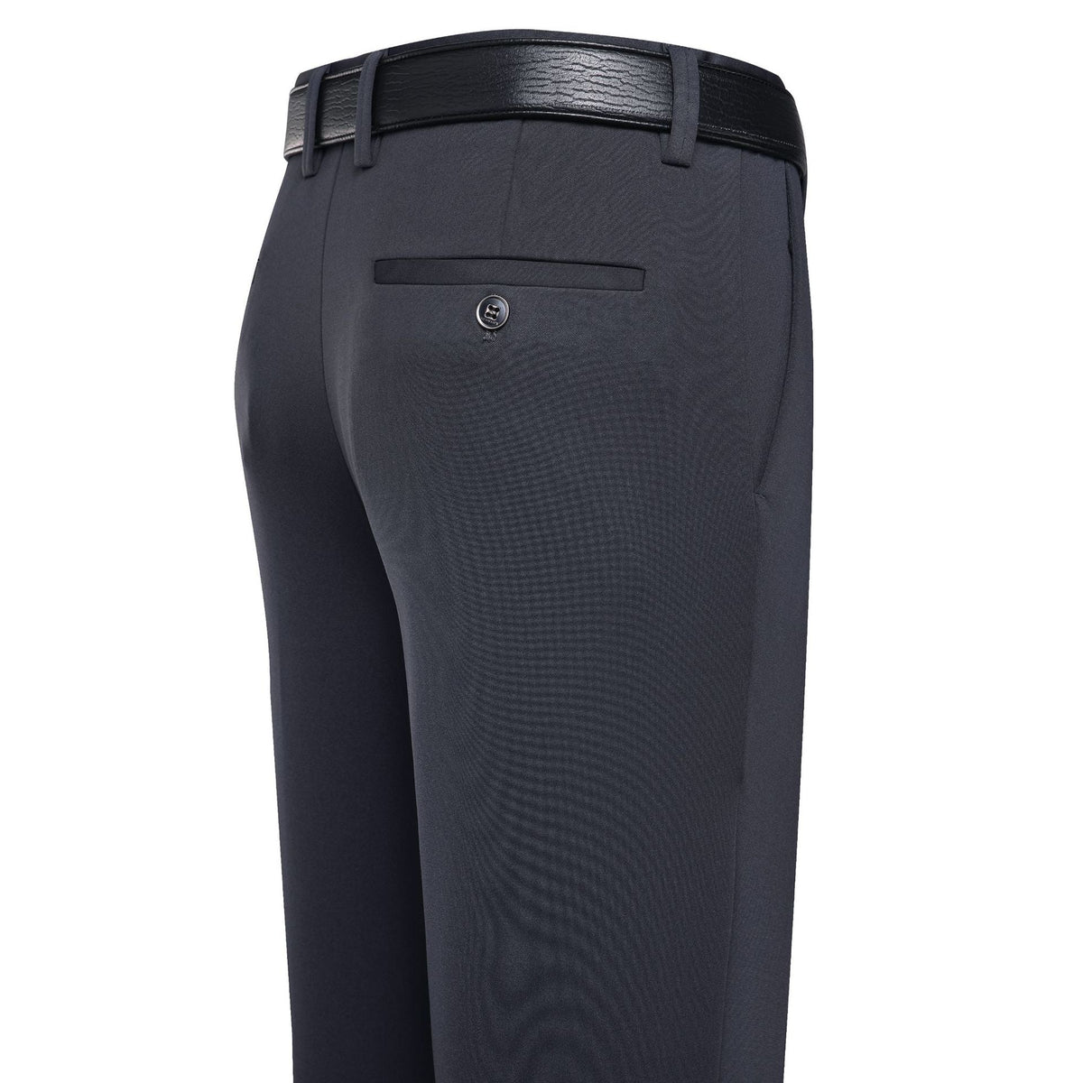 Autumn And Winter Thick High-elastic Fleece-lined Men's Pants
