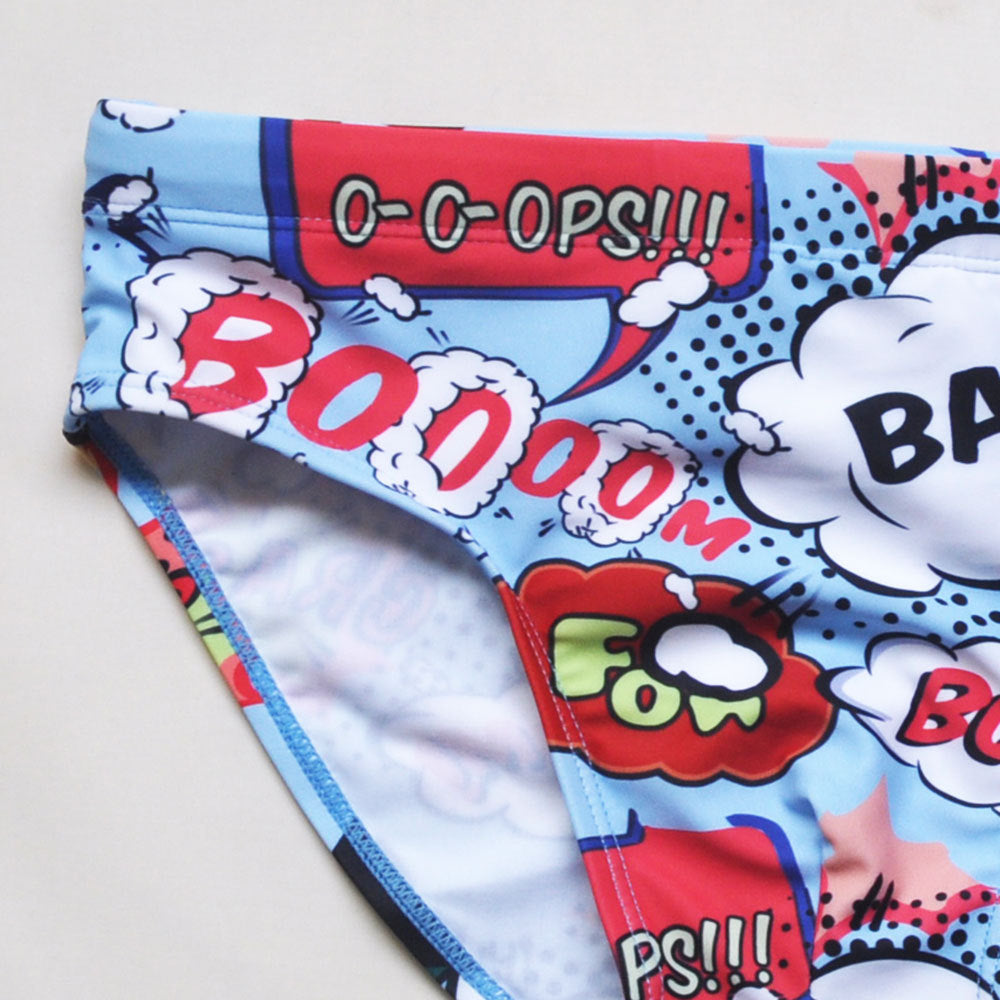 Nylon beach briefs