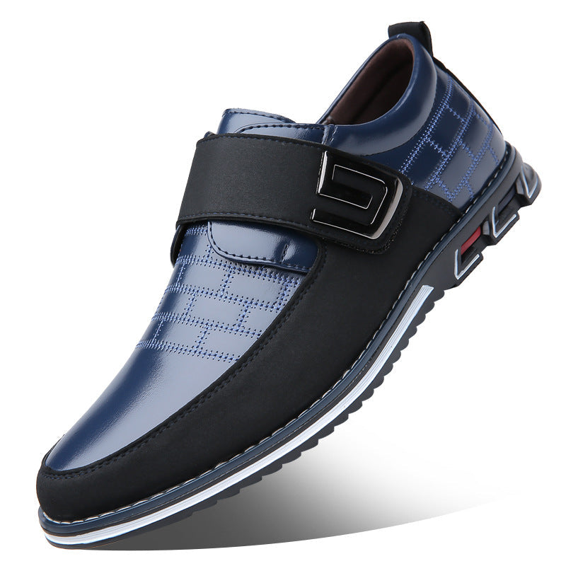 Oversized Men's Shoes Leather Shoes Youth Shoes Soft Bottom