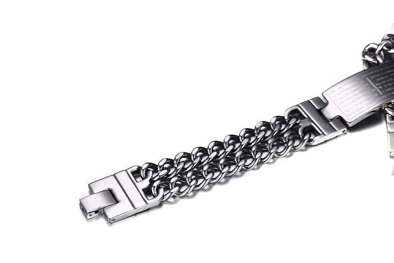 Cross Scripture Bracelet