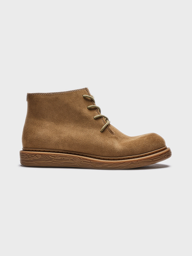 Imported Waterproof Suede Cowhide Desert Boots Men's Outdoor Worker