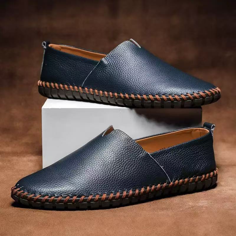 Men's Casual Trendy Slip-on Low-top Breathable Driving Shoes