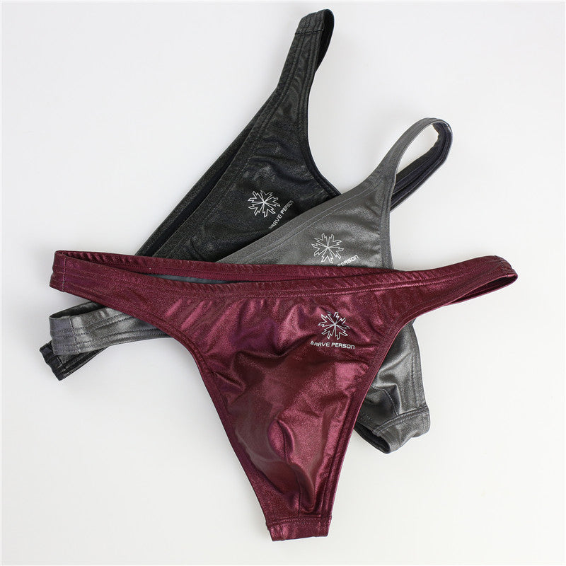 Men's solid color sexy underwear