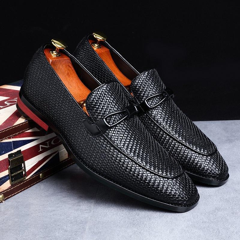 Big Yards Business Leisure Men Leather Shoes