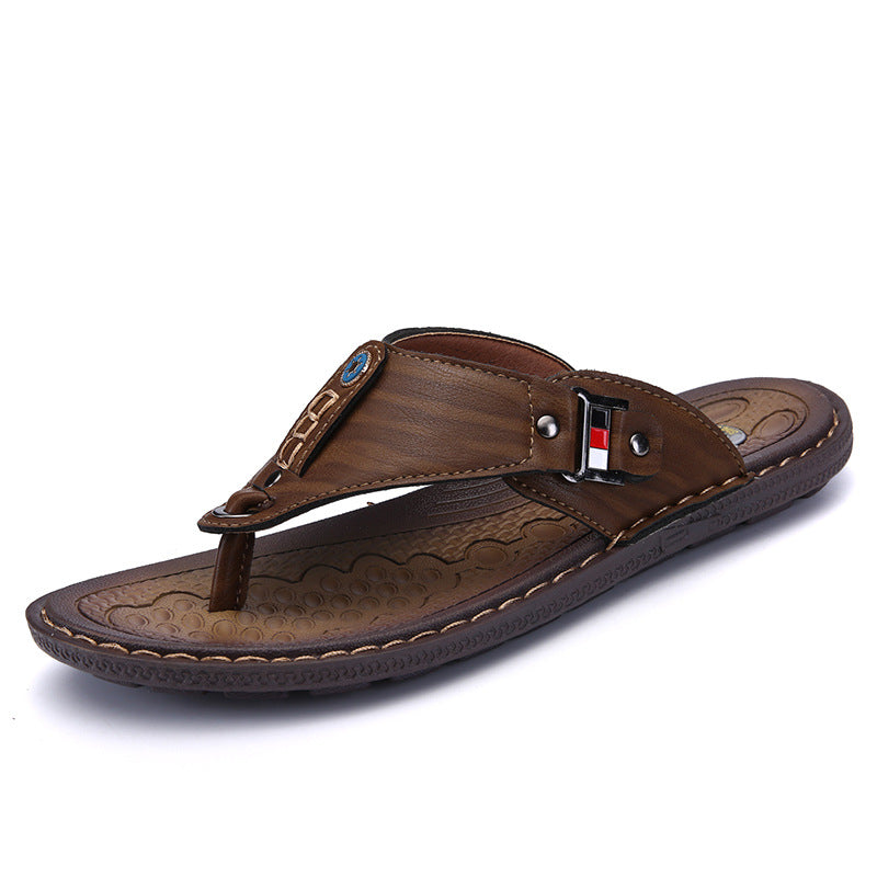 Non-slip sandals on the beach