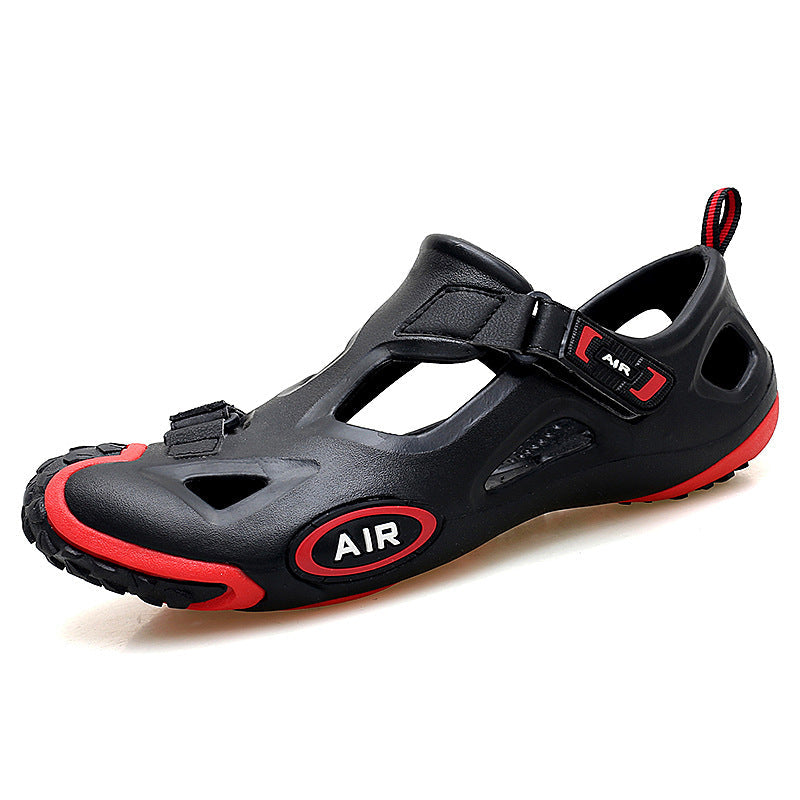 Trendy casual personality hole shoes