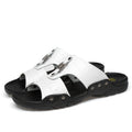 Grain Men's Sandals Summer Beach Shoes Foreign Trade Extra Large Size