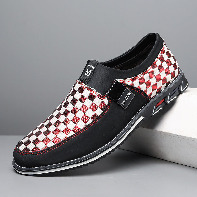 Large Size New British Style Business Casual Leather Men's Shoes
