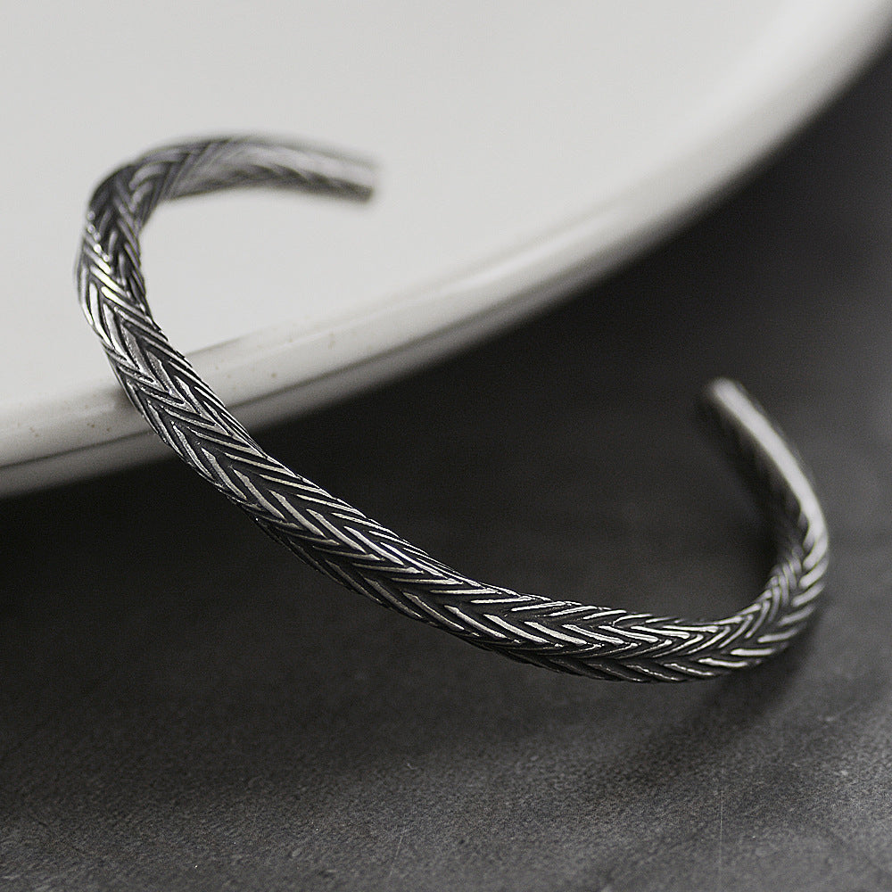 Pattern bracelet men