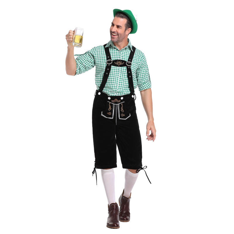 German Beer Clothing Men's Overalls Suit