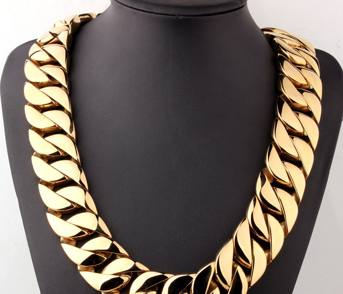 Men's Vacuum Plating Casting Necklace