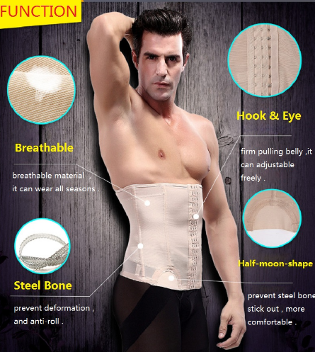 Men's abdomen belt invisible retractable reduction belly