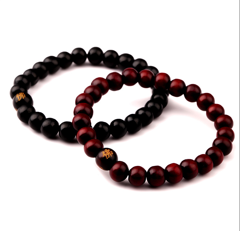 Natural Wooden Beaded Root bracelet