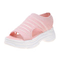 Casual Sports Sandals Women's Mesh Elastic Band Student Roman Beach Shoes