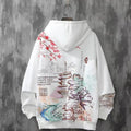 Chinese Style Couple Sweater Hooded Men And Women Loose Trend Ancient Style Thickening Plus Velvet Men's Autumn And Winter Models