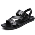 Sandals Men Casual Comfortable Barefoot Buckle Shoes