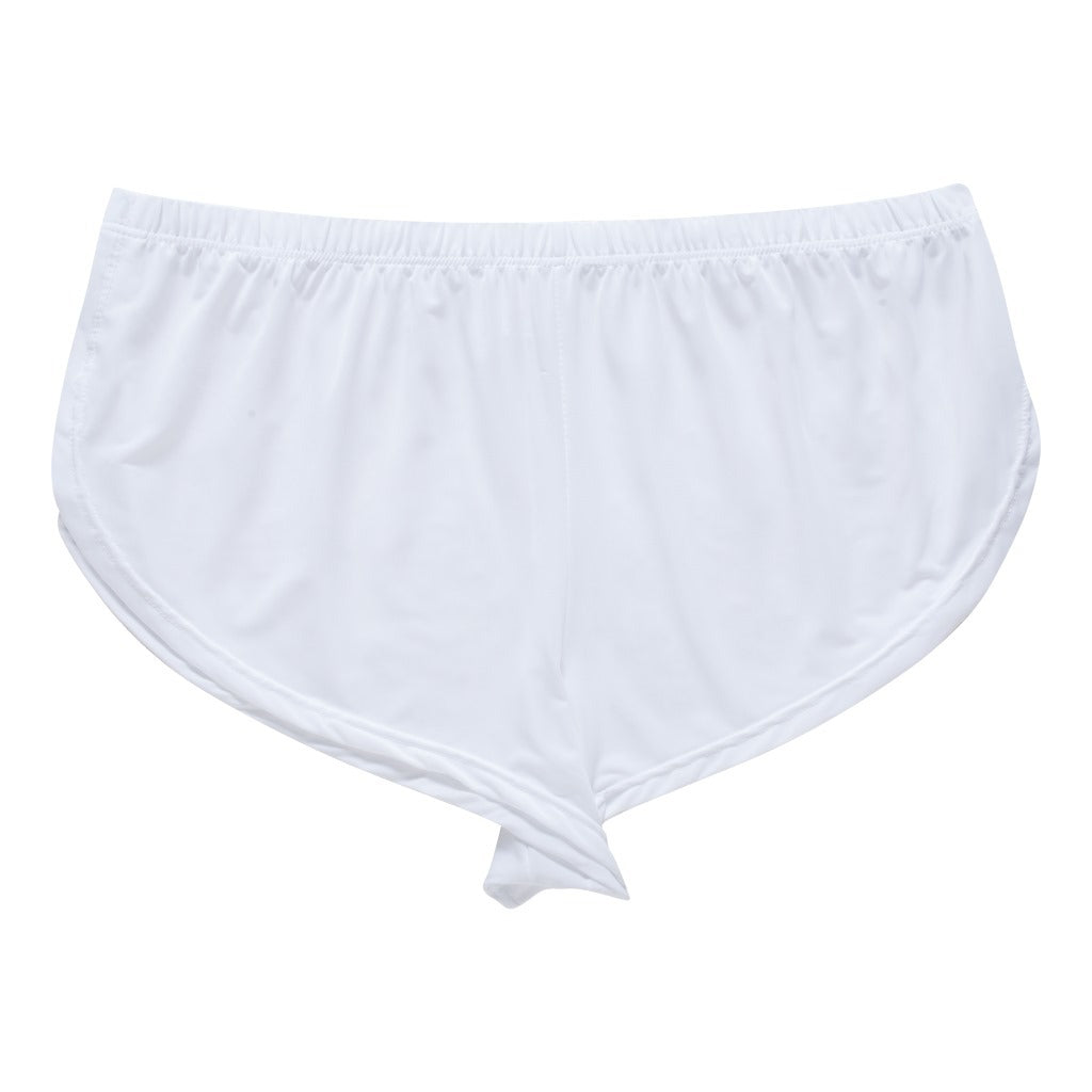 Leisure Home Shorts, Sports Boxer Underwear, Loose Split, Silky, Soft And Comfortable
