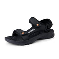 Personalized Breathable Leather Sandals With Soft Sole