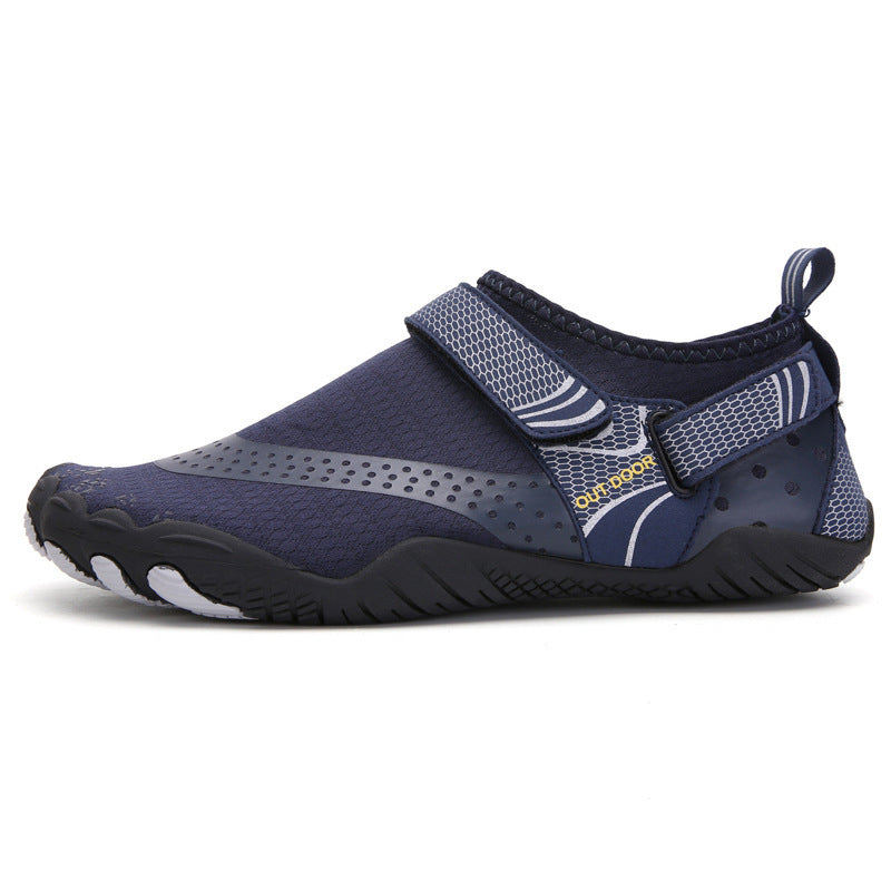 Cross-Border Large Size Men'S And Women'S Beach Shoes Summer New Leisure Upstream Swimming Shoes Five-Finger Wading Shoes Outdoor Quick-Drying Shoes