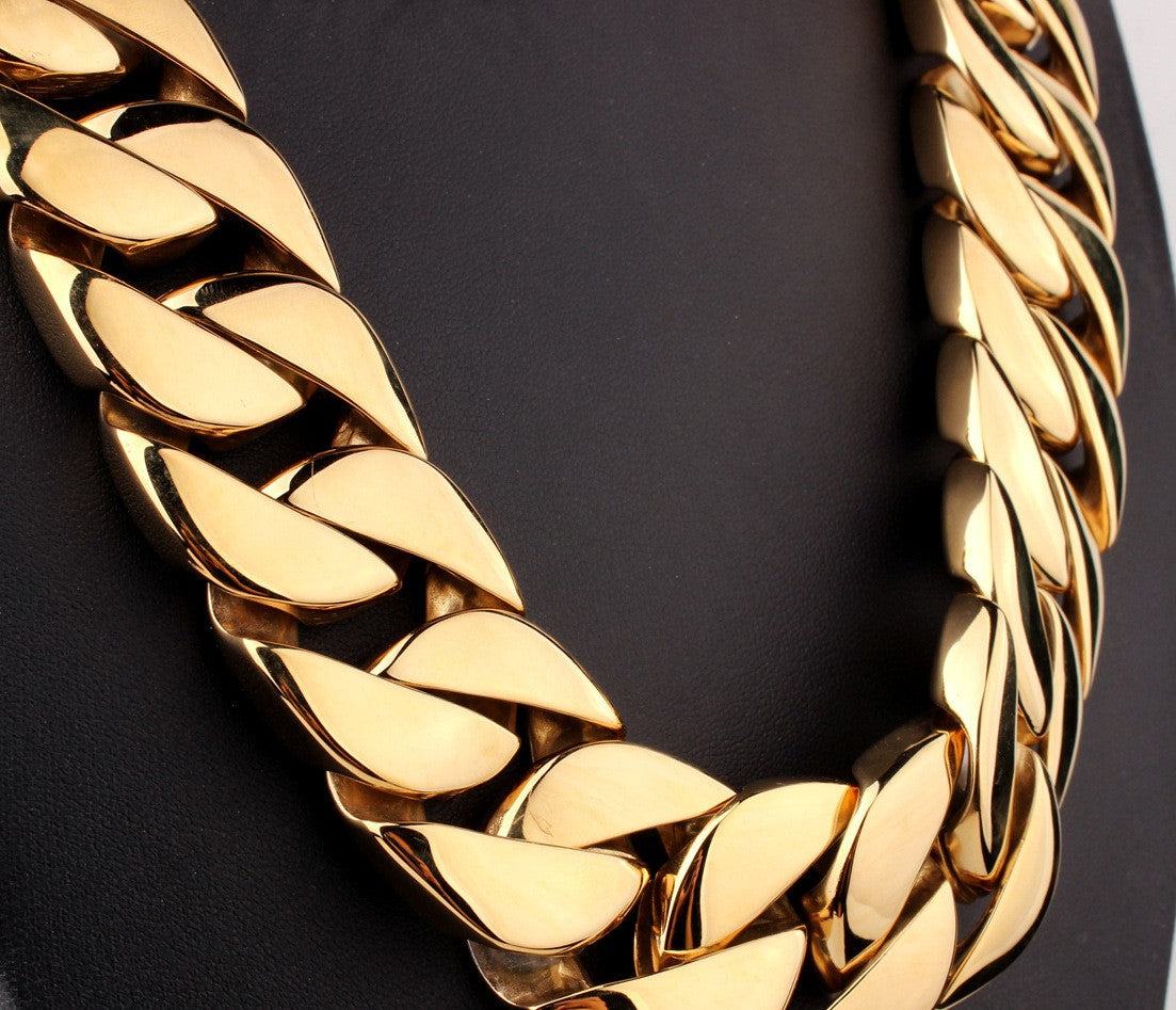 Men's Vacuum Plating Casting Necklace