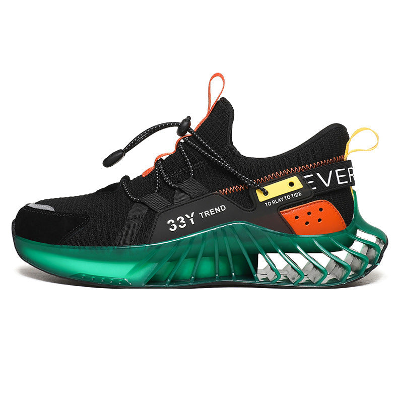 Men'S Low-Top Round Toe Injection Shoes