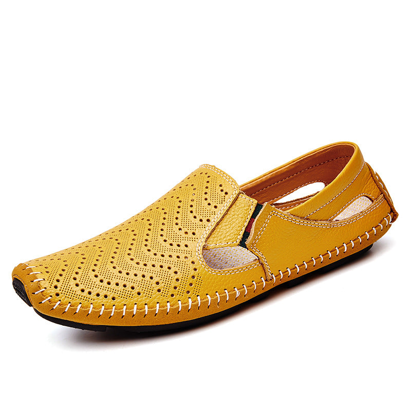 Large Size Casual Shoes With Hollow Vents