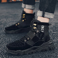 High-Top Tooling Men's Boots British Wind Turbine Short Boots
