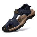 Anti-slip Top Layer Cowhide Beach Shoes