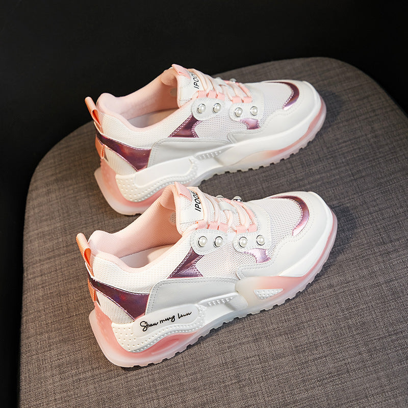 Thick-Soled Inner Increased Suction Film Old Shoes Women