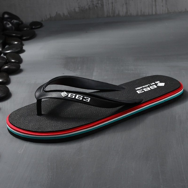 New Summer Soft-Soled Sandals Beach Shoes Non-Slip Flip Flops