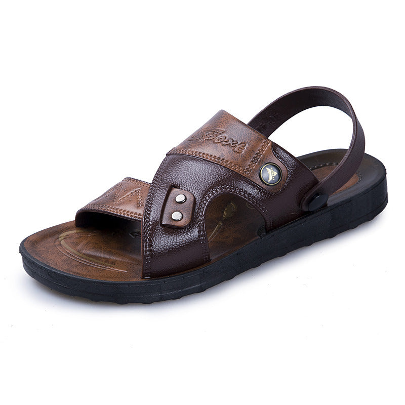 Men's Beach Shoes Wading Shoes Lightweight Breathable Soft Flat Sole