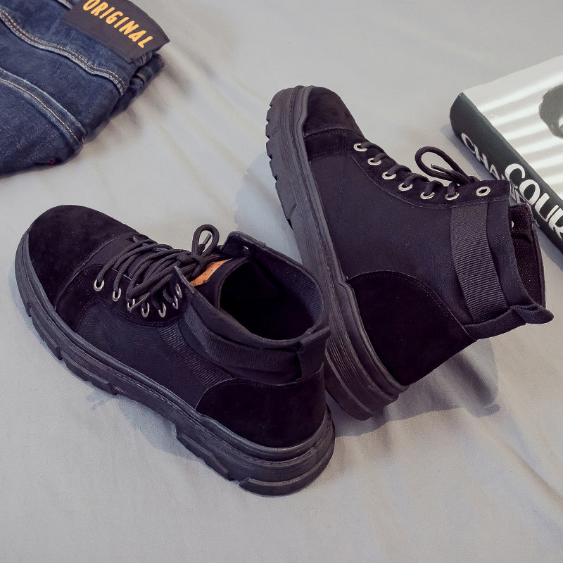 Desert Tide Shoes Breathable Canvas Men's Shoes