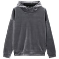 Popular logo jacket with thick velvet hood