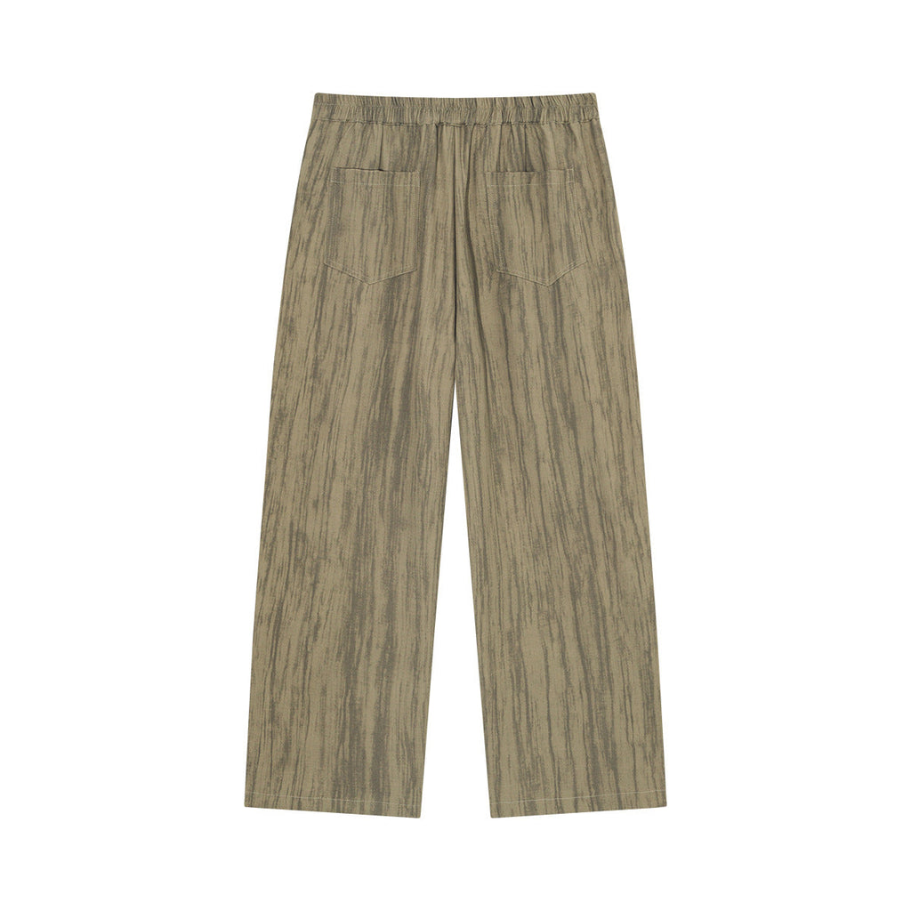 Autumn New Color Matching Casual Trousers For Men