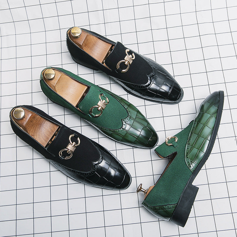 Size Business Fashion Leather Shoes British Casual Shoes