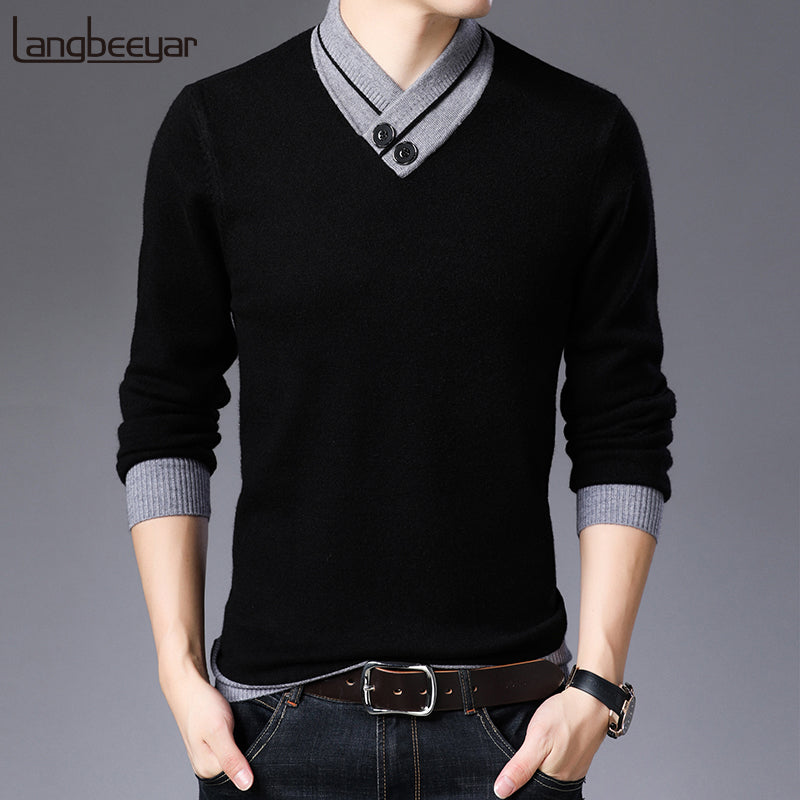 Men's casual sweater