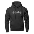 Men's Polyester Fiber Compass Hoodie
