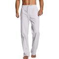Cotton And Linen Loose Elastic Drawstring Waist Trousers