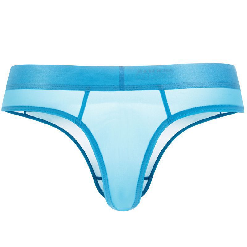 Belt Ice Silk Ultra-thin Translucent Sexy Men's Briefs