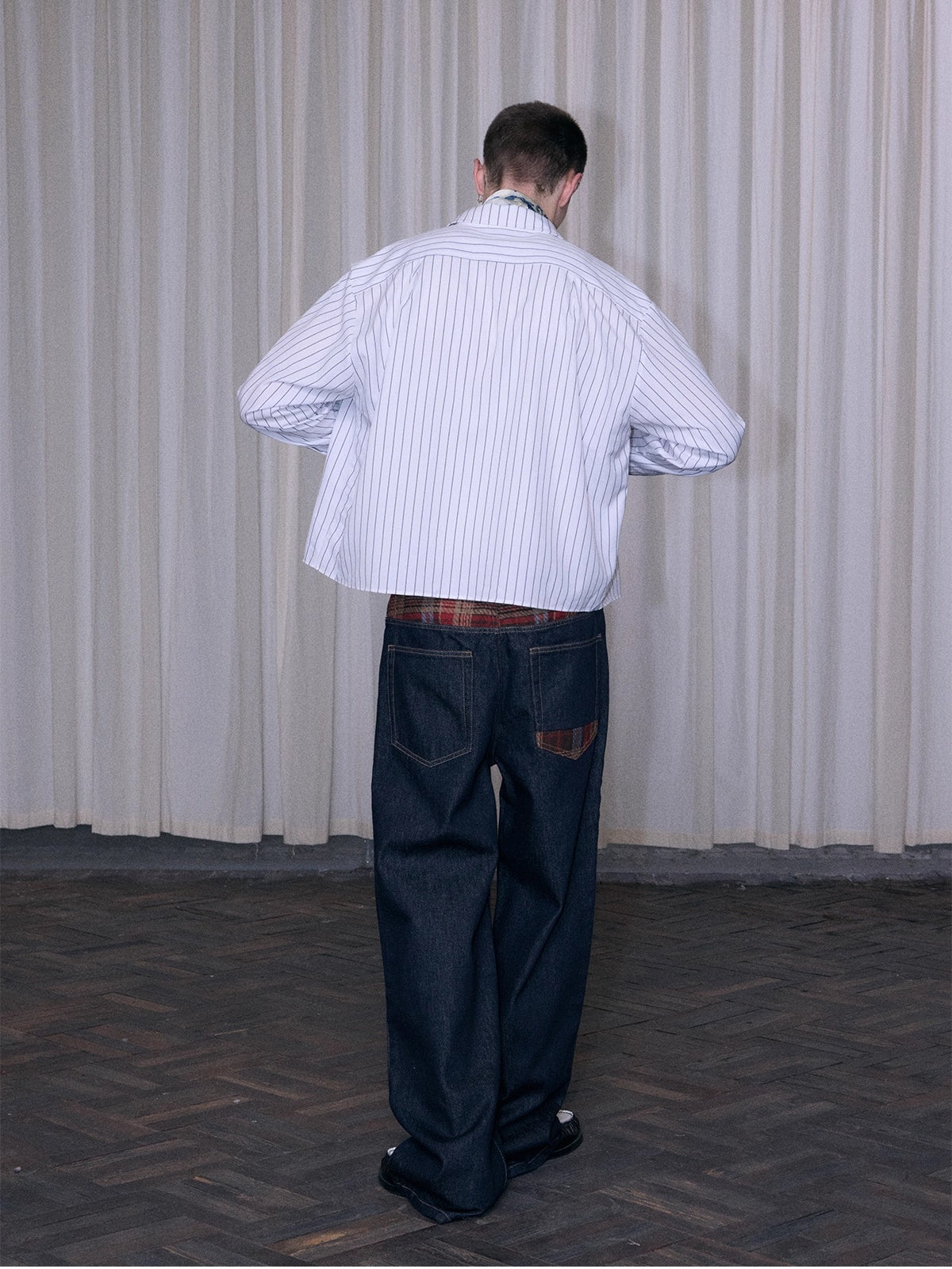 American Loose Straight Leg Jeans For Men